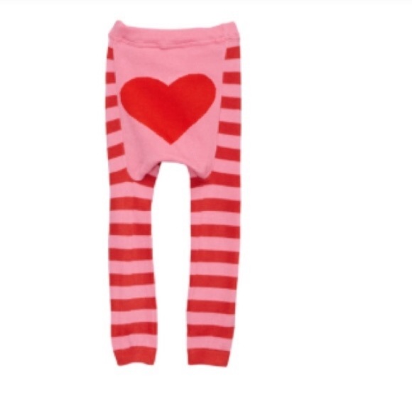 Heart Knit Leggings - Picture 2 of 4
